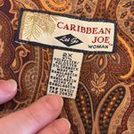 Caribbean Joe Woman button down shirt long sleeves w/button cuffs paisley Sz 2X Photo 7