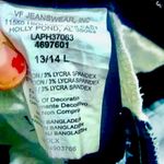 Lee One True Fit Black Woman’s Size 13/14 Long Khaki Pants Photo 3