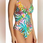 Bleu Rod Beattie Fantasy Island X-Back Mio One Piece Swimsuit Size 8 Photo 1
