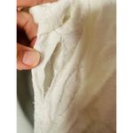 Club Monaco White Texture Tie Back V-Neck Jumpsuit Size 8 Photo 8