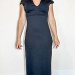 FashionNova CEO Mindset Maxi Dress Size Large NWT Black Photo 1