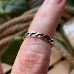 Sterling Silver Weave Toe Ring Photo 4