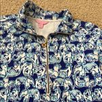Lilly Pulitzer Blue and White Skipper Popover. Photo 2
