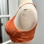 Victoria's Secret  PINK Burnt Orange Lace Push-up Strappy Racerback Bralette Photo 3