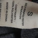 Gimmicks by BKE BKE Gimmicks S Gray Gold Velour Embellished Top Photo 7