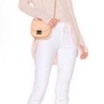 MOTHER Denim The Looker Crop White Jeans Photo 0