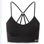 DKNY  Sport Womens Black Strappy Seamless Low-Impact Padded Sports Bra Si… Photo 0