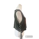 Forever 21 Vintage Replica "World Tour 1991" Side Tie Crop Tank Top Size Medium Photo 1