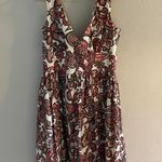 New York And Company  Paisley Print Floral Sundress Photo 0