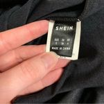 SheIn Pants Womens Small Black Jogger High Waist Elastic Cuff Loungewear Comfort Photo 2