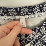 J. Crew Women’s Small Floral Jacquard Sweatshirt Preppy Career Office Core New Photo 2