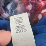 Alice + Olivia Ilia Tie-Dye Floral V-Neck Handkerchief Maxi Dress Photo 4