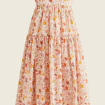J.Crew  Liberty Garden of Life Tiered Organic Cotton Dress Size‎ 0 Photo 0