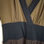 Connected Apparel  12 Empire Waist V-Neck 3/4 Sleeve Knee Length Dress Photo 7