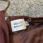 Hello Molly  Brown Mini Dress Photo 1