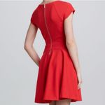 Diane Von Furstenberg  DVF Delyse Mini Dress Red Fit‎ & Flare Sz 0 Photo 1