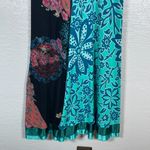 Desigual Women L Multi Colored Patchwork Dress Embroidery V Neck Sleeveless Photo 1