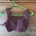 Sports Bra/Tank Top Brown Size M Photo 0