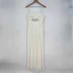 Lulus Glorious Elegance White Pleated Sleeveless Lace Photo 2