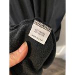 Bryn Walker  Rib Knit Tencel Cotton Black Shift Maxi Dress Large Designer Luxury Photo 5