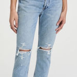 AGOLDE Riley High Rise Straight Leg Crop Jeans Size 29 Photo 0