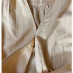 Lucky Brand  Women's Yellow Cotton Wrap Top Puff‎ Sleeves Tie Waist - M NWOT Photo 9