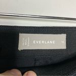 Everlane  The bi-stretch work pant navy blue side zipper women’s‎ size 10 Photo 8