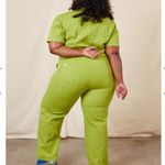 Big Bud Press Short Sleeve Jumpsuit Utility Gross Green Plus 5XL Petite EUC Size undefined Photo 10