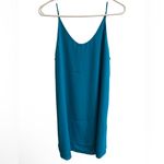 Krisa NWT  Teal Strappy Mini Dress Size Small Photo 1