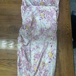Floral Pink Dress Size M Photo 6