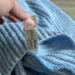 Nasty Gal  blue cropped cardigan sweater Photo 2