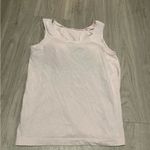 Built in bra Light Pink Sleeveless Women's Top Size L Photo 0