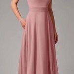 Azazie  Bridesmaid Dress Pink Photo 1