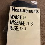 Women's Black Vegan Leather Pleather Pants Size 18 High Rise Boot Cut Photo 11