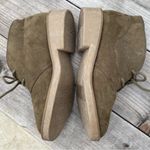 American Eagle Outfitters Olive Desert Lace Up Booties Size 5 Photo 3