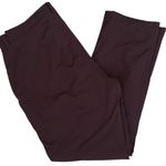 Eddie Bauer Like New  2.0 Polar Fleece Lined Pants Blackberry Size 14 Photo 4