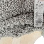 SKIMS  Cozy Knit Boucle Robe Short Smoke Gray Size Large / XL Photo 14