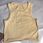 Playboy Pacsun  croped yellow tee size small Photo 3