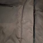 Black Down Puffer Coat Jacket Sherpa Lined Hooded Warm Winter Womens Photo 3