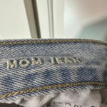 American Eagle American‎ Eagle Mom Jeans Retro Indigo Stripe High Waist Denim Women's 4 X-Long Photo 4