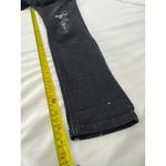 Rag and Bone  Distressed Black‎ Wash Denim Jeans Ripped Knee Slim Fit Size 25 Photo 9