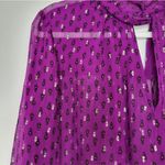 Ba&sh BASH Women's Cabri Twist Detail Top Sheer Photo 4