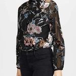 Yumi Kim  Lexington Ave Blouse in Timeless Velvet Burnout Size Small Photo 3