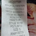 Umgee  floral boho oversized tunic top mini swing dress flowy cotton S flare Photo 6