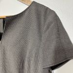 Tahari  Aurther Levine Houndstooth Print Sheath Dress Office Business Size 14 Photo 1