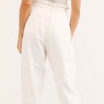 Free People Margate Pleated Trousers High Rise Waisted Pants Photo 3