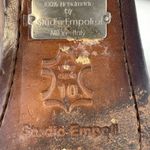 Studio Empoli Mens Black Leather Pointed Toe Slip On Loafers Dress Shoes Size 10 Photo 4