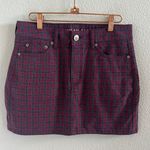 American Eagle Hi-Rise Mini Plaid Academia Skirt 4 Photo 0