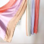 TCEC NWT Ivy & Leo  Sherbet Striped Chiffon Wide Leg Semi Sheer Pants S Small Photo 4