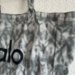 Alo Yoga NWT Gray Tie Dye Shopper‎ Tote Canvas Oversized Bag One Size Photo 8